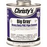 Christy's Gray PVC Cement Low VOC Heavy Body 1 qt.