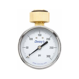 Pressure Gauge 0 PSI - 300 PSI 3/4 in. FHT