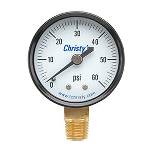 Pressure Gauge 2 in. 0 PSI - 30 PSI