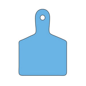 T. Christy ID Tags Blue 3 in. x 4 in.