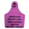Purple Reclaimed Tag Number