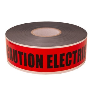 3 in. Detect Tape/Caution Electric Line Below