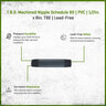 T.B.S. Machined Nipple Sch 80 PVC 1/2 in. x 8 in. TBE