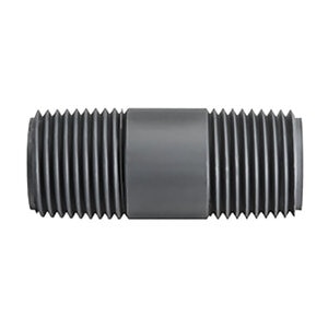 T.B.S. Nipple Gray Sch 40 PVC 1/2 in. Threaded 