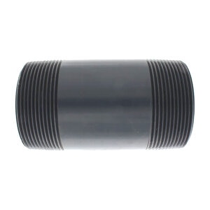 T.B.S. Machined Nipple Sch 80 PVC 3 in. x 6 in. TBE