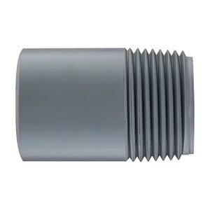 T.B.S. Machined Nipple Sch 80 PVC 1 in. x 3 in. TOE