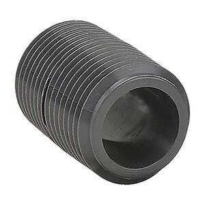 T.B.S. Machined Nipple Sch 80 PVC 1/2 in. x Close TBE