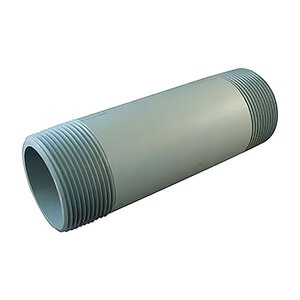 T.B.S. Machined Nipple Sch 80 PVC 2-1/2 in. x 8 in. TBE