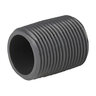 T.B.S. Machined Nipple Sch 80 PVC 3/4 in. x Close TBE