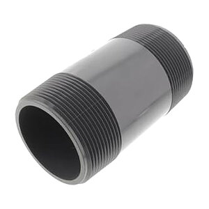 T.B.S. Machined Nipple Sch 80 PVC 4 in. x 4 in. TBE