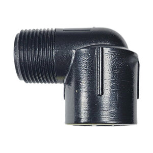 TBS 90 Degree Street Elbow Marlex MIPT x FIPT 1 in.