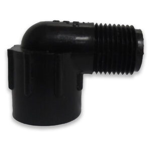 TBS 90 Degree Street Elbow Marlex MIPT x FIPT 1/2 in.