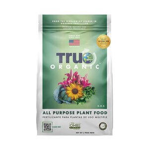 True Organic All Purpose Plant Food 5-4-5 12 lb.