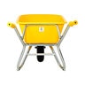TUFX PE100TF 6 Cu-Ft Poly Wheelbarrow with Flat-Free All-Terrain Tire