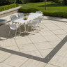 Slab Ivory Travertine 2 in. x 36 in. x 72 in. 