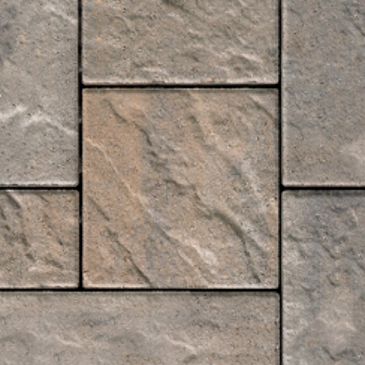 Techo-Bloc Venetian Riser Slate Champlain Grey 45 mm 1-3/4 in. x 7 in ...