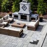 Techo-Bloc Blu 60 Slab Slate Shale Grey 6 in. x 13 in. 60 mm (116.05 sq. ft./pallet)