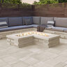 Techo-Bloc Blu 60 Slab Smooth Beige Cream 60 mm 6 in. x 13 in. (116.05 sq. ft./pallet)