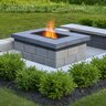 Techo-Bloc Raffinato Fire Pit Greyed Nickel