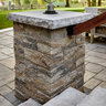 Techo-Bloc Mini-Creta Architectural Pillar Sandlewood 24 in. x 6 in. (24 pc./pallet)