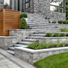 Techo-Bloc Semma Corner/Pillar Split Face Shale Grey 5-7/8 in. x 10-1/2 in. x 16 in. (24 pc./pallet)