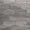 Techo-Bloc Hexa 60 Slab Smooth HD2+ Shale Grey (96.55 sq. ft./pallet)