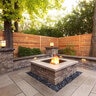 Techo-Bloc Prescott Firepit No Sleeve Rock Garden Brown (1 pc./pallet)