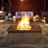 Techo-Bloc Brandon Firepit Rectangle Chestnut Brown 90 mm