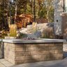 Techo-Bloc Brandon Firepit Rectangle Chestnut Brown 90 mm