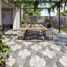 Techo-Bloc Hexa 60 Slab Smooth HD2 Onyx Black 60 mm (96.55 sq. ft./pallet)