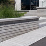 Techo-Bloc Raffinato Wall Double-Sided Smooth Shale Grey 90 mm 3-9/16 in. x 9-13/16 in. x 14-1/8 in. (64 pc./pallet)