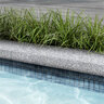 Techo-Bloc Terrazzo Cap Bullnose Polished 32 in. x 14 in. Opal Grey 60 mm (24 pc./pallet)