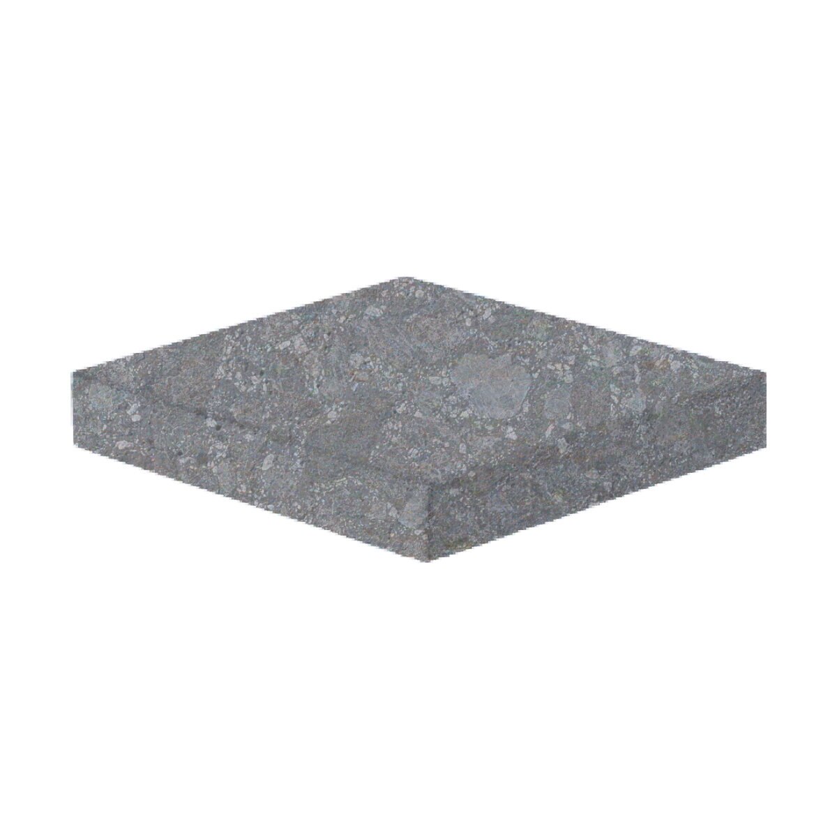 Techo-Bloc Terrazzo Slab Polished 600 mm x 600 mm x 60 mm Meteor Black ...