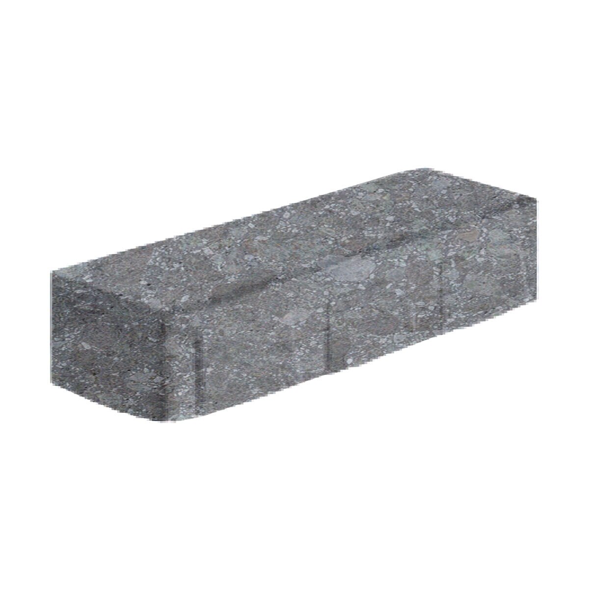 Techo-Bloc Terrazzo Slab Polished 600 mm x 150 mm x 60 mm Meteor Black ...