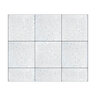 Techo-Bloc Terrazzo Slab Polished 600 mm x 600 mm x 60 mm Mineral White (69.75 sq. ft./pallet)