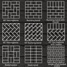 Techo-Bloc Blu 60 Slab HD2 Slate Onyx Black 6 in. x 13 in. 60 mm (116.05 sq. ft./pallet)