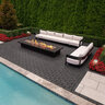 Techo-Bloc Mika HD2 Paver Kleanbloc Onyx Black (107.63 sq. ft./pallet)