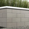 Techo-Bloc Systema Wall Smooth Greyed Nickel 14 in. x 10 in. x 7-1/16 in. (20.69 sq. ft./pallet)