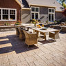 Techo-Bloc Blu Grande Slab Slate Sandlewood (87.91 sq. ft./pallet)