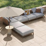 Techo-Bloc Natural Stone Slab Grey Sandstone 35-5/8 in. x 23-5/8 in. 22 mm (8 pc./pallet)