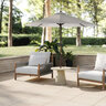 Techo-Bloc Natural Stone Slab Grey Sandstone 35-5/8 in. x 23-5/8 in. 22 mm (8 pc./pallet)