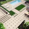 Techo-Bloc Valet Paver Chestnut Brown (92.31 sq. ft./pallet)