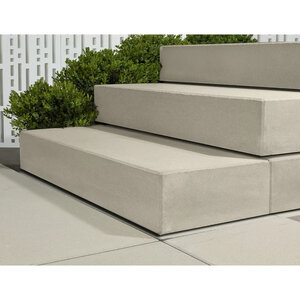 Techo-Bloc Systema Step Smooth Beige Cream 42 in. x 16-3/4 in. x 7-1/16 in. (8 pc./pallet)
