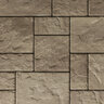 Techo-Bloc Venetian Overlay Wall Cap Slate Chestnut Brown 45 mm (48 pc./pallet)