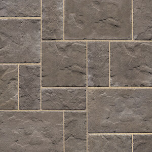 Techo-Bloc Blu 60 Slab Slate Chocolate Brown 6 in. x 13 in. 60 mm (116.05 sq. ft./pallet)