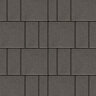 Techo-Bloc Industria HD2 Paver Smooth Onyx Black 600 mm x 600 mm x 60 mm (54.25 sq. ft./pallet)
