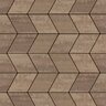 Techo-Bloc Diamond Paver HD2 Smooth Chestnut Brown (74.47 sq. ft./pallet)