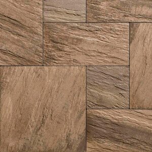 Techo-Bloc Everest Slab HD2+ Slate Chestnut Brown 500 mm x 500 mm (118.4 sq. ft./pallet)