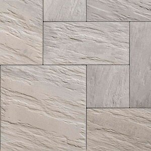 Techo-Bloc Everest Slab HD2 Slate Greyed Nickel 500 mm x 500 mm (118.4 sq. ft./pallet)