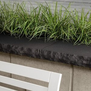 Techo-Bloc York Counter Top Kleanbloc Onyx Black 36 in. x 24 in. (16 pc./pallet)